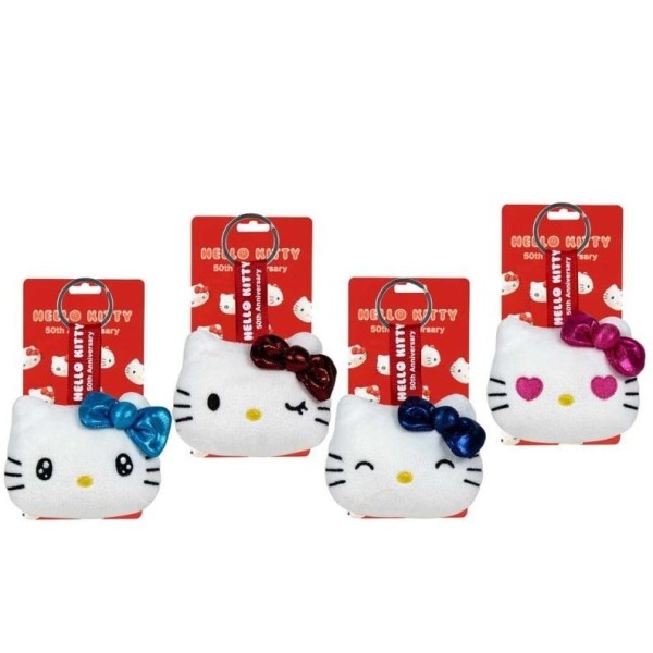Hello Kitty Llavero Peluche 50Th Anniversary 7Cm Surtido