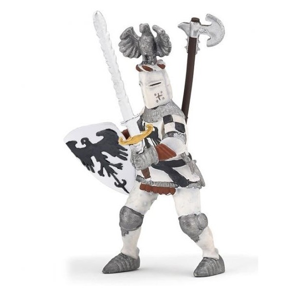 Caballero Blanco Casco Y Aguila Papo