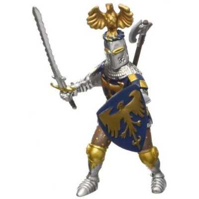 Caballero Azul Casco Aguila Papo