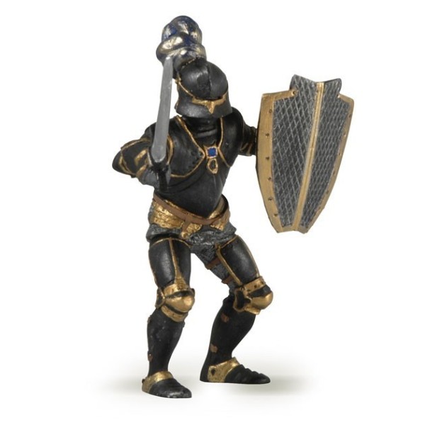 Caballero Negro Con Armadura Papo