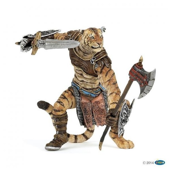 Figura Mutante Tigre ( Papo ) 38954/8*10*6.8 Cm