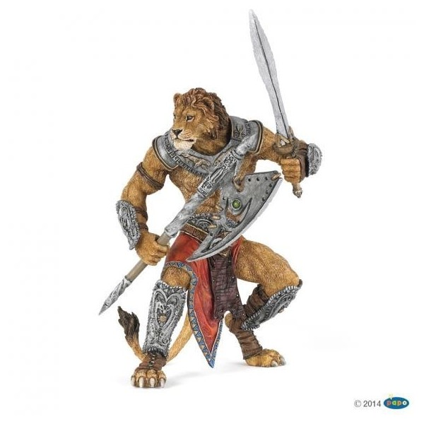 Hombre León  60 X 125 X 65 Mm Papo