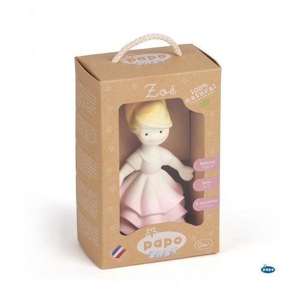 Zoe Figura Caucho Natural Y Pintura Alimentaria