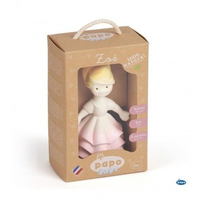 Zoe Figura Caucho Natural Y Pintura Alimentaria