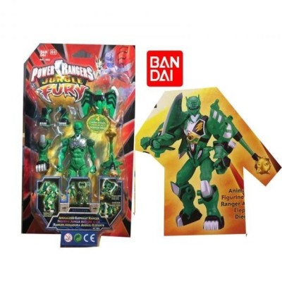 Bandai Figura Power Ranger Armadura Animal Elefan Verdete
