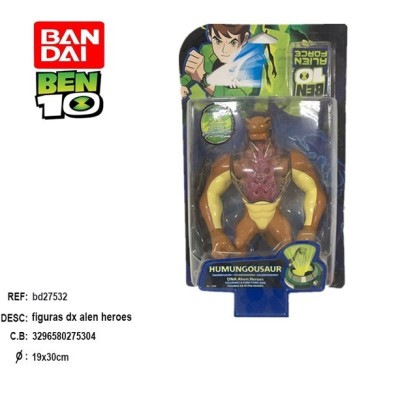 Bandai-Figuras Dx Alen Heroes 19X30Cm-Ben10