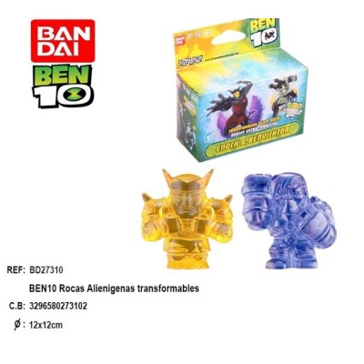Rocas Alienigenas Transformables Ben 10 Figura En Caja Surtidas (Ben10)