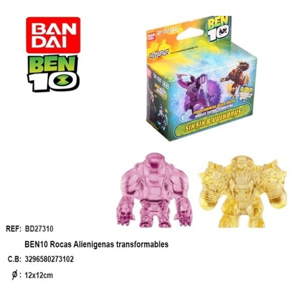 Ben10 Rocas Alienigenas Transformables