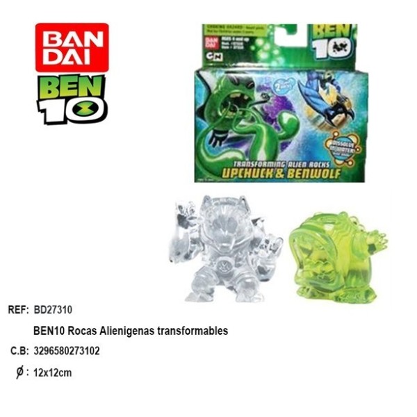 Rocas Alienigenas Transformables Ben 10 Figura En Caja Surtidas (Ben10)