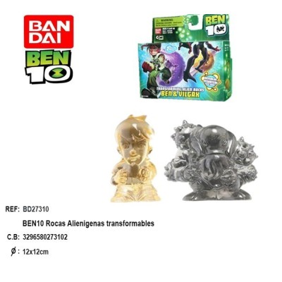 Rocas Alienigenas Transformables Ben 10 Figura En Caja Surtidas (Ben10)