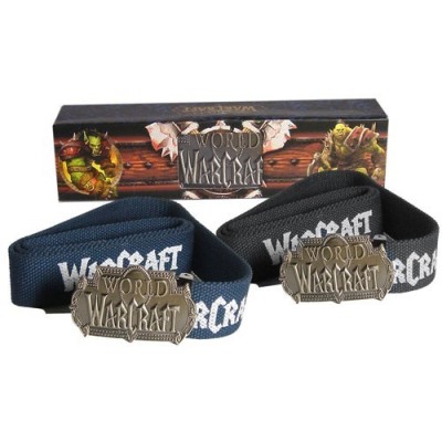 Cinturon World Of Warcraft - Color Azul Oscuro Solo