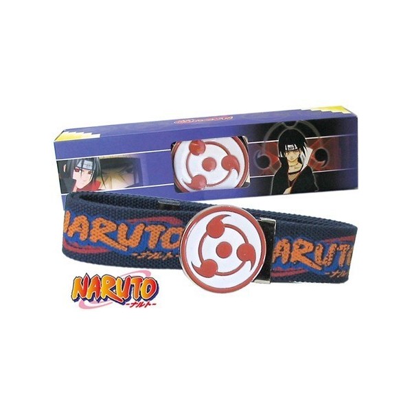 Naruto Cinturon Sharingan - Metal