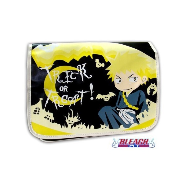 Bolsa Bandolera Bleach Ichigo (Amarillo Y Negro)