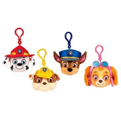 Paw Patrol Peluche Con Llavero 11Cm