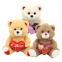 Oso Peluche San Valentin 3Modelos 40Cm