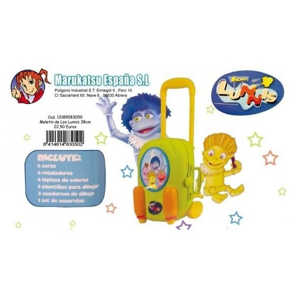 Maletin De Los Lunnis 38Cm