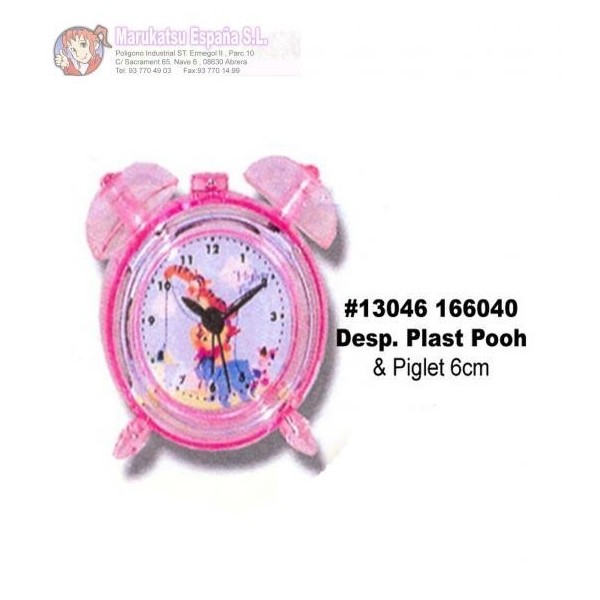 Despertador Plastoico Winnie The Pooh 6Cm
