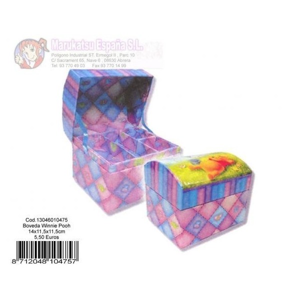 Boveda Winnie Pooh 14X11 5X11.50Cm