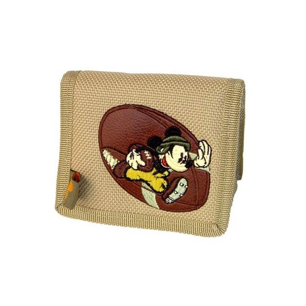 Mickey Billetero s. America Football Material Escolar para Niños, Billetero Infantil con Personajes Dibujos Animados Regalos par