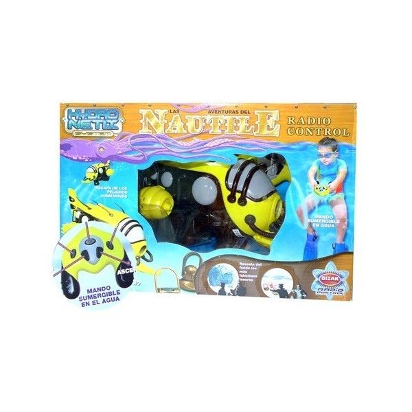 Submarino Hydro Netix Con Mando Radio Control