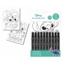 Stitch Disney Pinta Con Numeros
