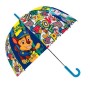 Paw Patrol Paraguas Transparente Auto 45Cm