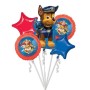 Globos B.Bouquet Paw Patrol 5Uds