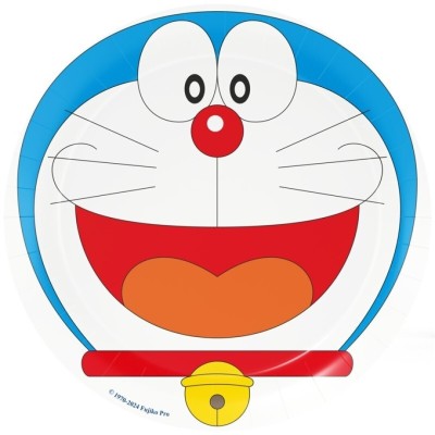 Doraemon  Platos Papel 23Cm (8 Uds)