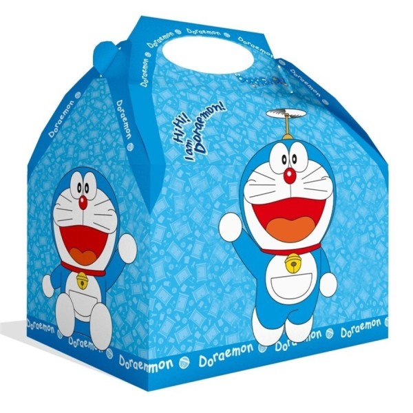 12 Cajita Doraemon 16X16X5Cm