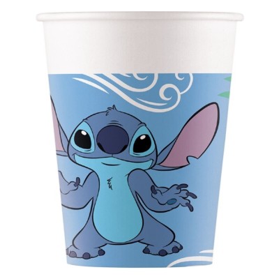 Stitch Vasos Papel 200Ml (8Und)