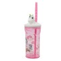 Unicornio Vaso Con Figurita 3D 360 Ml