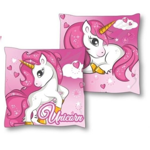Unicornio Cojin Rosa 40*40Cm