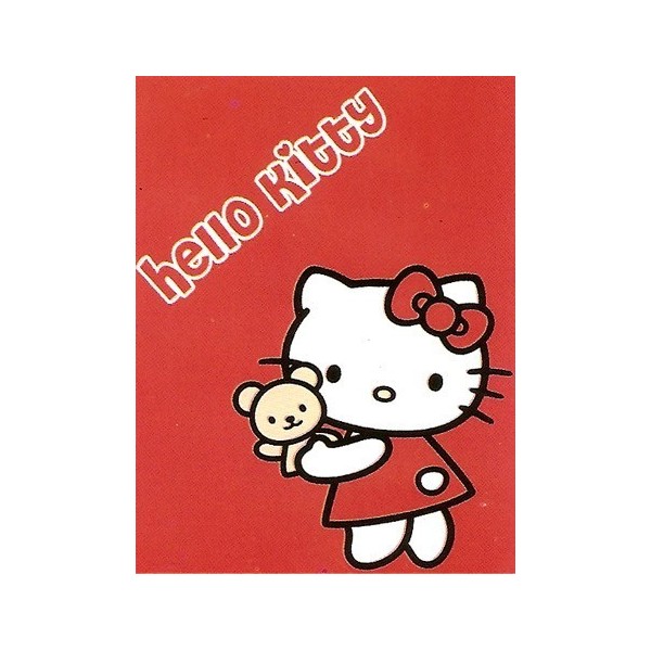 Manta Hello Kitty Roja