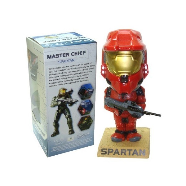 Spartan Cabezon Color Rojo - Halo 3