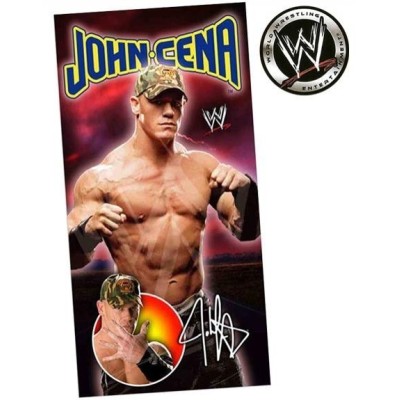 Wwe John Cena Toalla Grande 100%Alcotton 75X150Cm - Pressing Catch 350G