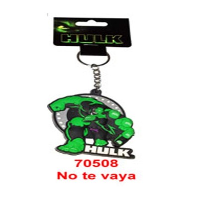 Hulk Llavero Goma