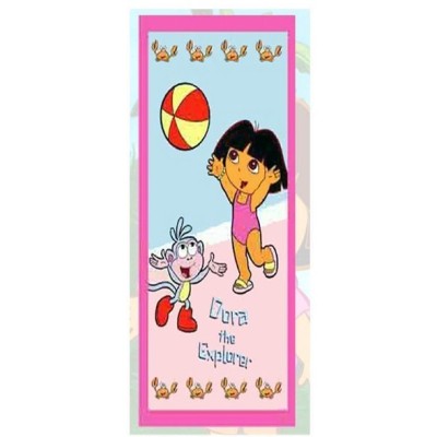 Dora Y Botas En Playa Toalla 100%Alcotton 75X150Cm
