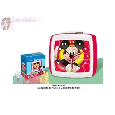Despertador Mickey Cuadrado 8.00Cm
