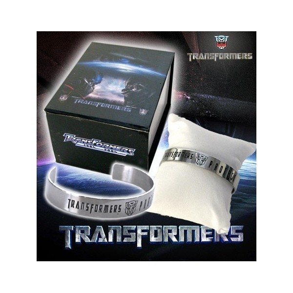 Transformers Pulsera Metal Con Caja