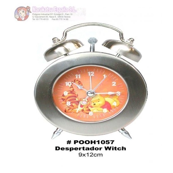 DESPERTADOR WINNIE 9X12CM