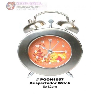 DESPERTADOR WINNIE 9X12CM