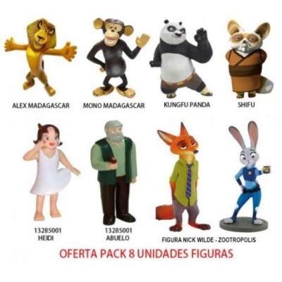 Pack Oferta Figuras Pvc Ref Pkfigura 4