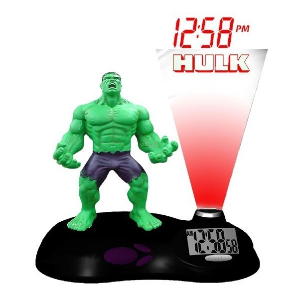 Hulk Despertador Con Luz Projecion U Lcd Display