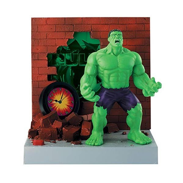 Marvel Despertador Hulk Porta Foto Con Sonido