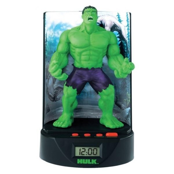 Hulk Despertador Con Sonido . Display Lcd