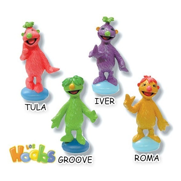Los Hoobs Pvc , Pack 4 Modelos