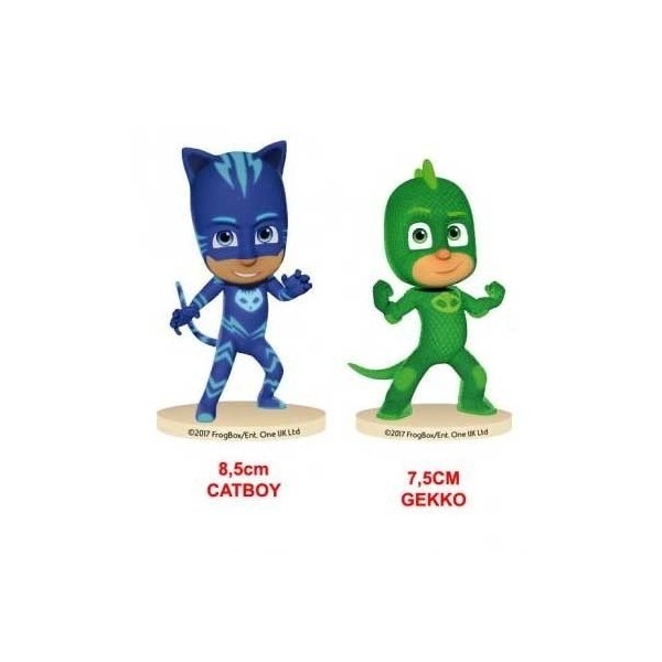 Figuras Pjmasks 7.5-8.5Cm - Precio Pack De 2Uds