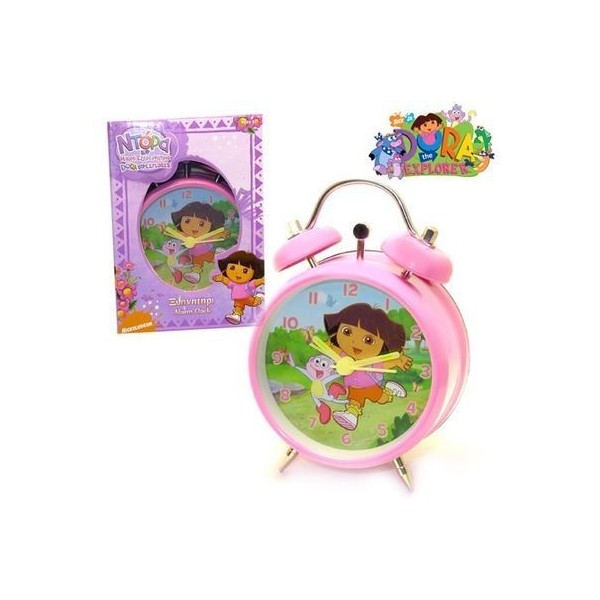 Despertador Dora Exploradora Peq. 8Cm Diag.