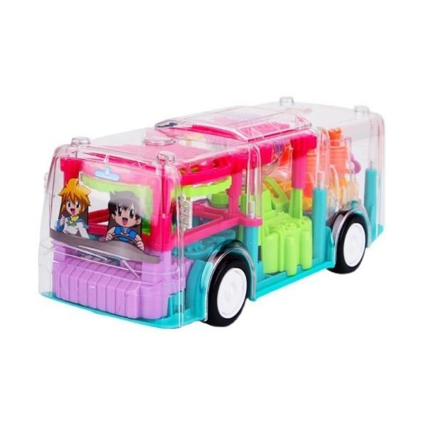 Autobús De Engranajes Transparente Universal Eléctrico