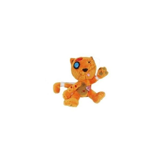 Peluches  Zombie Gato Naranja